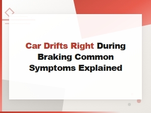 Car Pulls Right When Br